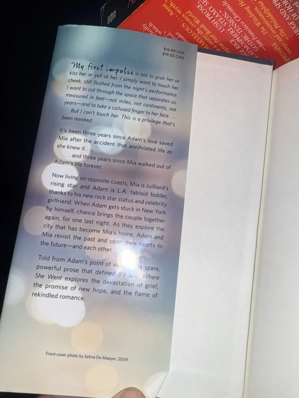 Where She Went, If I Stay book 2